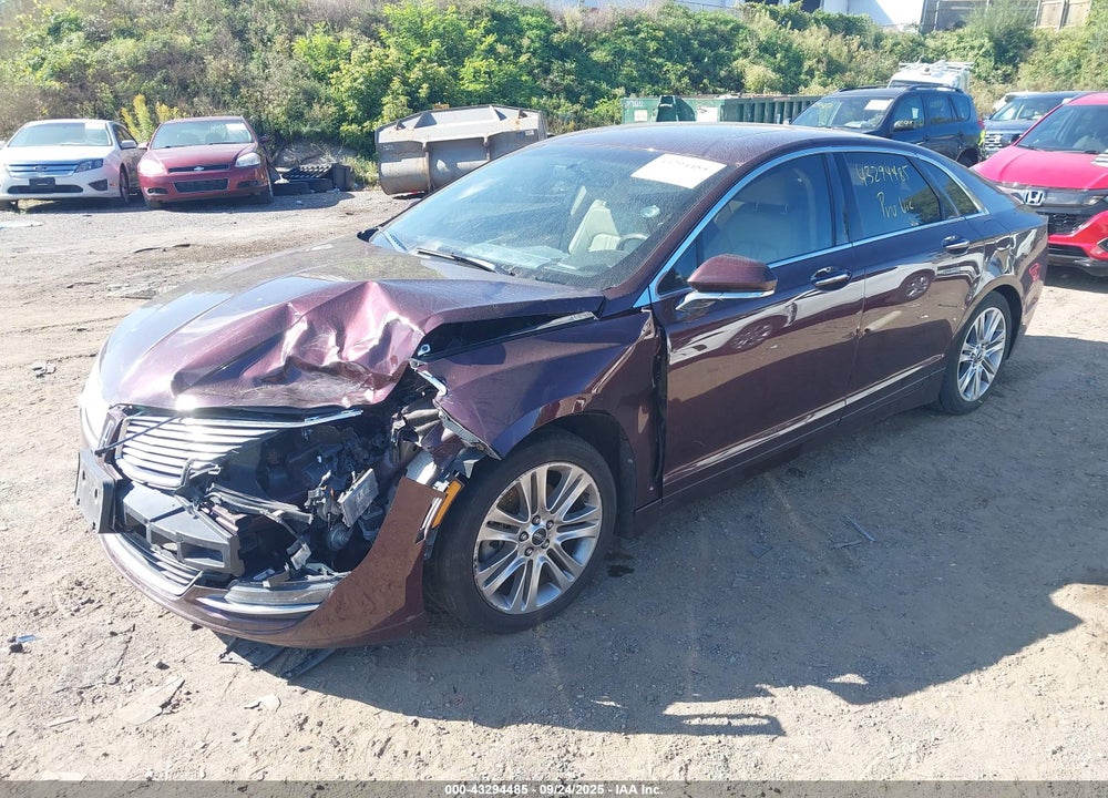 2013 LINCOLN MKZ VIN: 3LN6L2G90DR815656