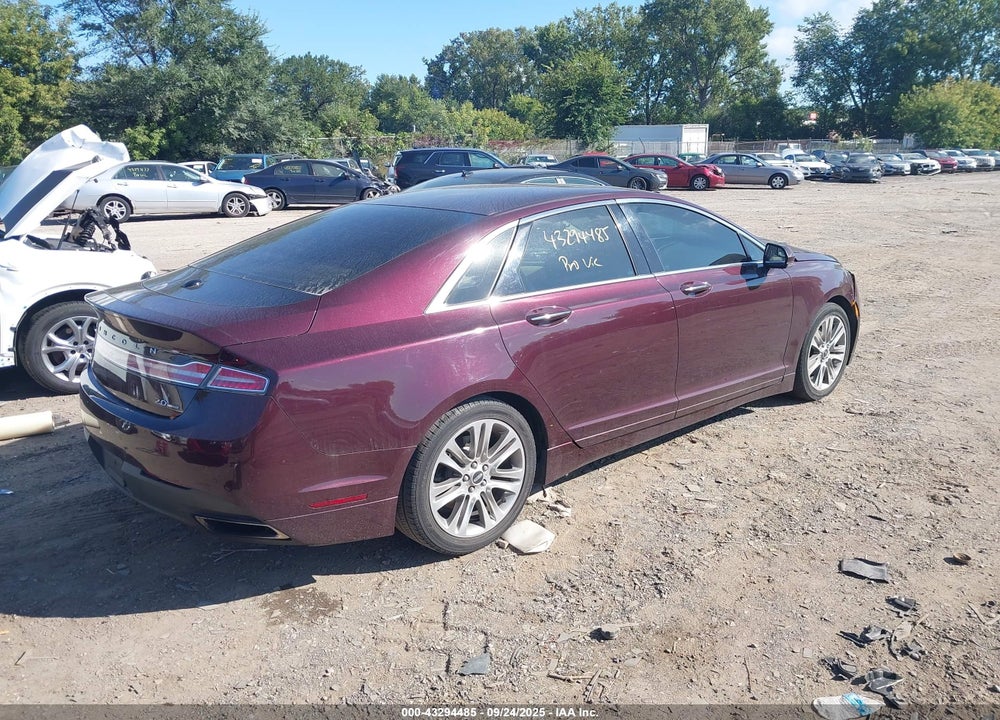 2013 LINCOLN MKZ VIN: 3LN6L2G90DR815656