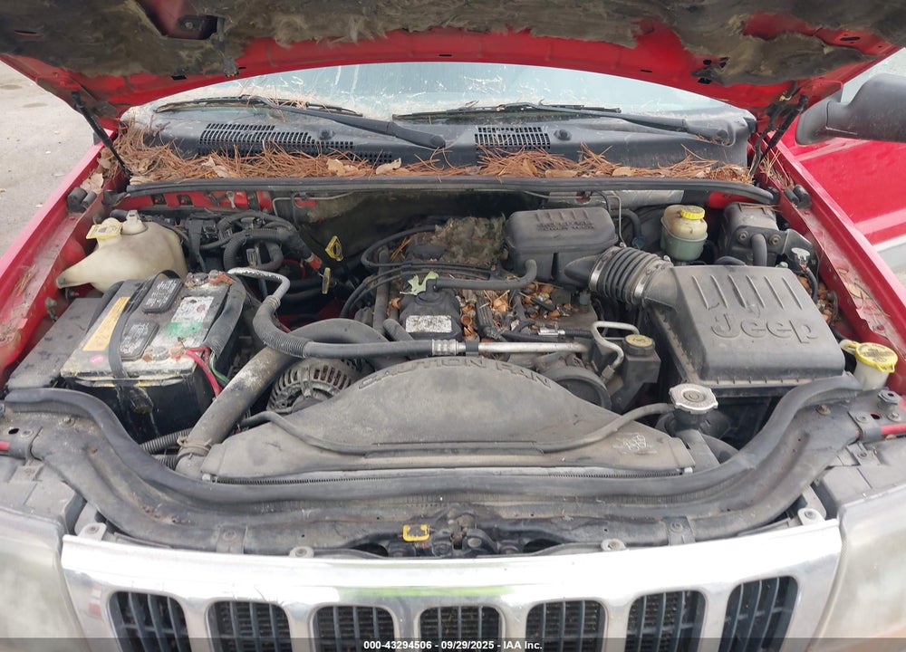 2000 JEEP GRAND CHEROKEE LAREDO VIN: 1J4GW48S4YC141958