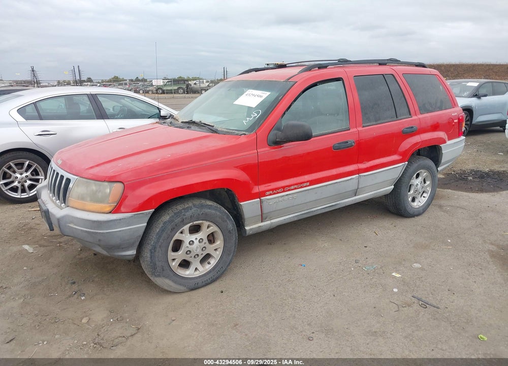 2000 JEEP GRAND CHEROKEE LAREDO VIN: 1J4GW48S4YC141958