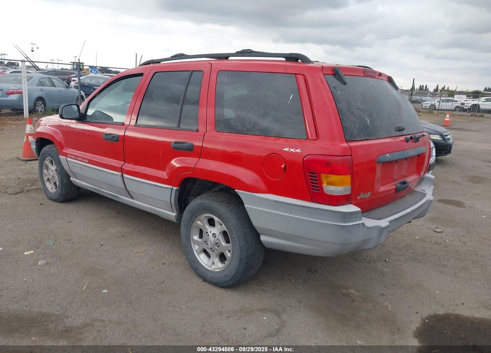 2000 JEEP GRAND CHEROKEE LAREDO VIN: 1J4GW48S4YC141958