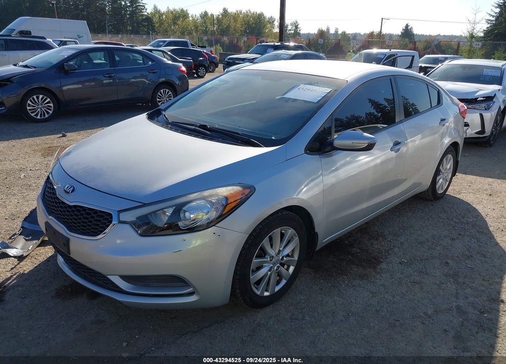 2016 KIA FORTE VIN: KNAFX4A6XG5462608
