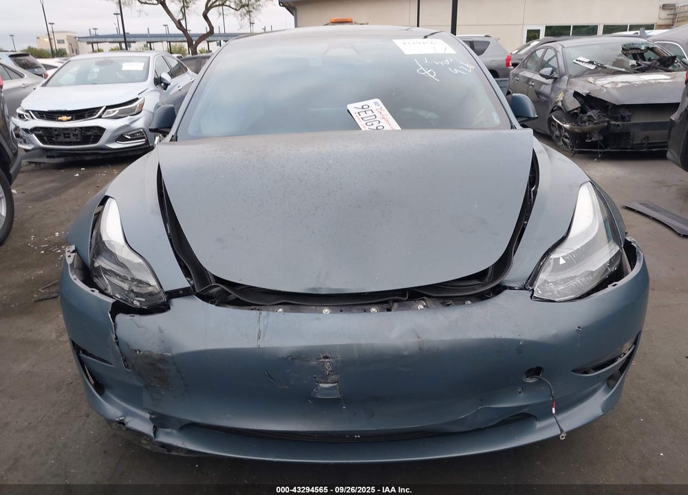 2022 TESLA MODEL 3 LONG RANGE DUAL MOTOR ALL-WHEEL DRIVE VIN: 5YJ3E1EB6NF357593