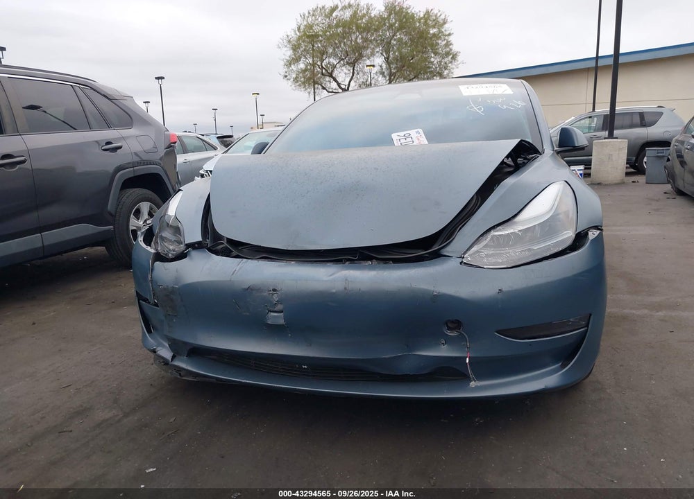 2022 TESLA MODEL 3 LONG RANGE DUAL MOTOR ALL-WHEEL DRIVE VIN: 5YJ3E1EB6NF357593
