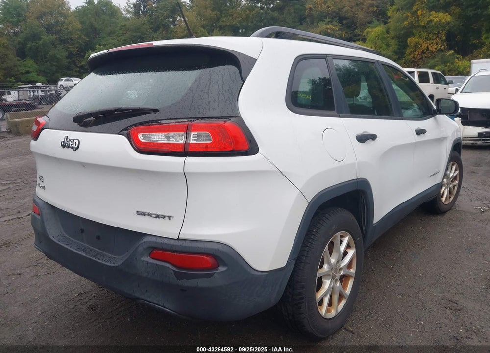 2015 JEEP CHEROKEE VIN: 1C4PJMAB6FW675795