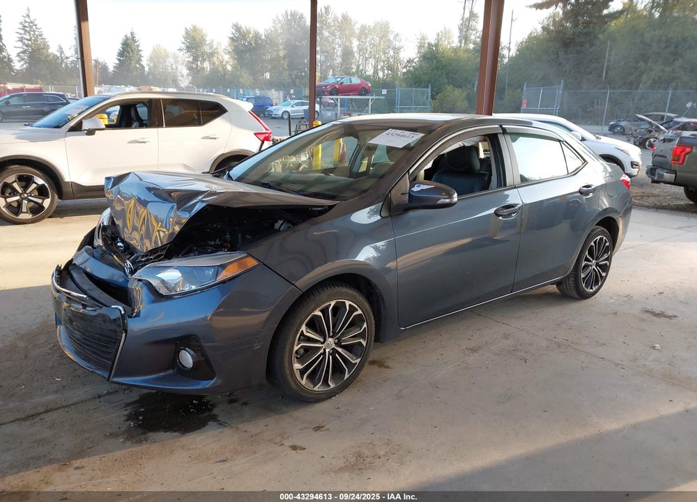 2014 TOYOTA COROLLA VIN: 2T1BURHEXEC180828
