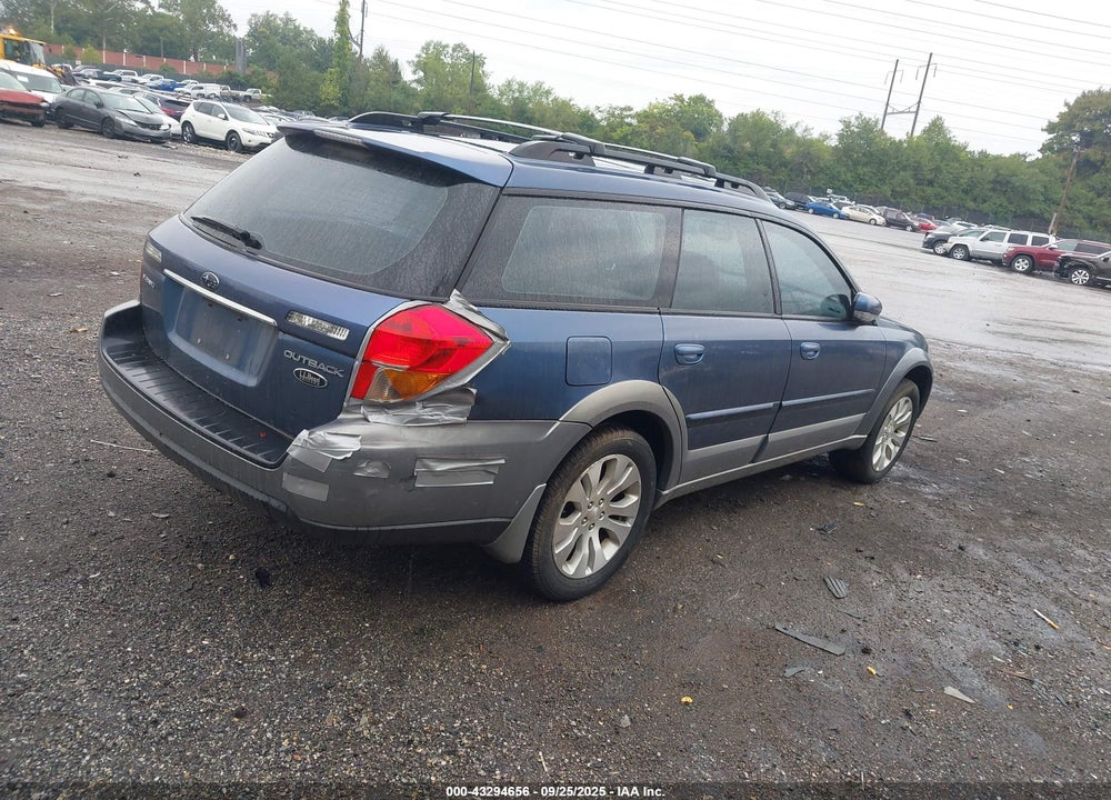 2005 SUBARU OUTBACK 3.0R L.L. BEAN EDITION VIN: 4S4BP86C354363537
