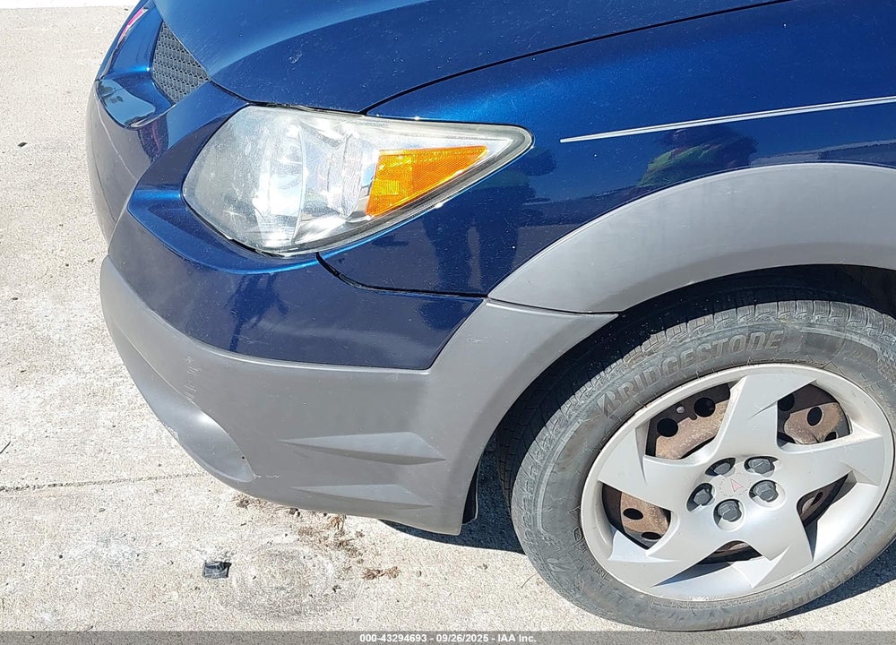 2003 PONTIAC VIBE VIN: 5Y2SL62843Z436954