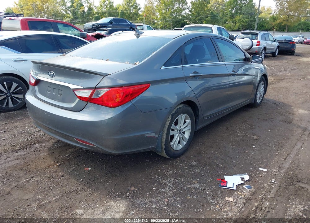 2013 HYUNDAI SONATA GLS VIN: 5NPEB4AC4DH549953