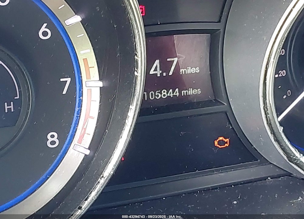 2013 HYUNDAI SONATA GLS VIN: 5NPEB4AC4DH549953