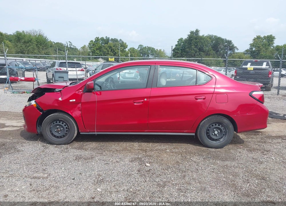 2022 MITSUBISHI MIRAGE VIN: ML32FUFJ9NHF02969