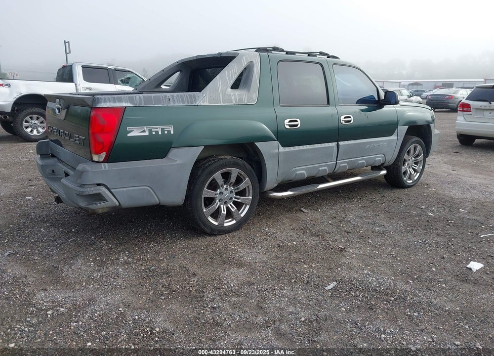 2002 CHEVROLET AVALANCHE 1500 VIN: 3GNEC13T02G210807