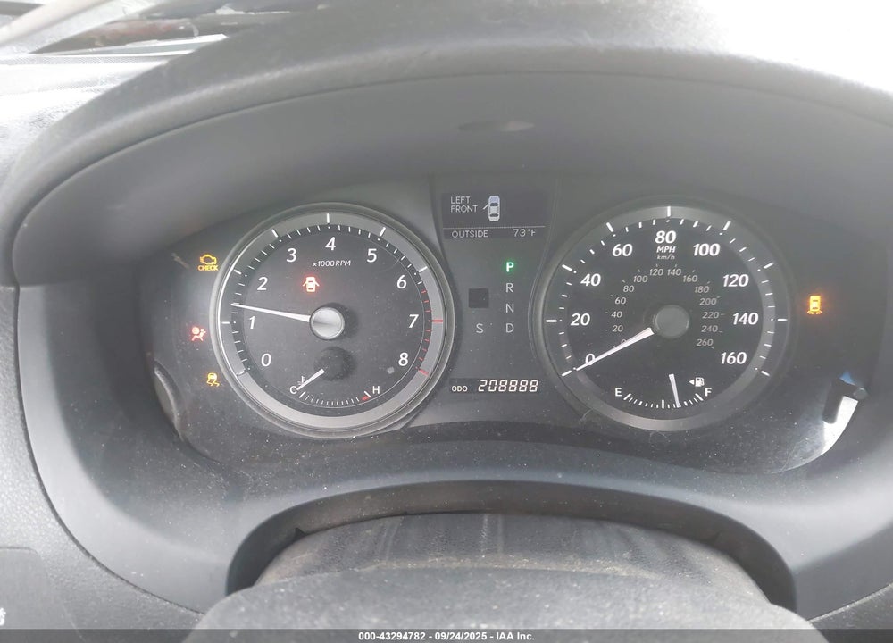 2007 LEXUS ES 350 VIN: JTHBJ46G872086267