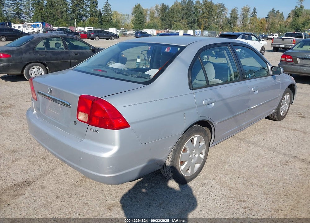 2002 HONDA CIVIC EX VIN: 1HGES26792L063925