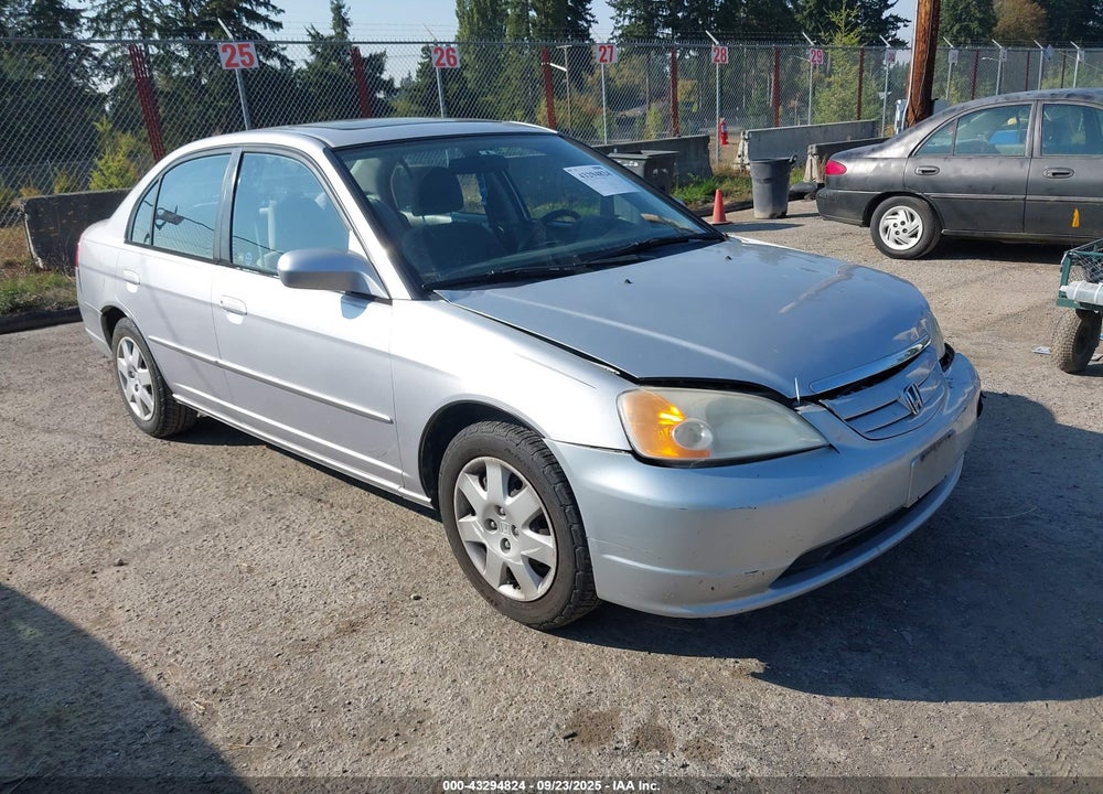 2002 HONDA CIVIC EX VIN: 1HGES26792L063925