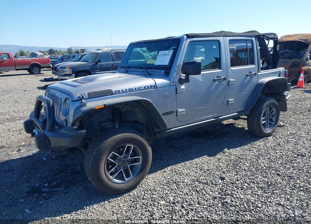2014 JEEP WRANGLER UNLIMITED RUBICON VIN: 1C4HJWFG5EL137707