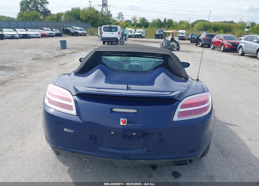 2009 SATURN SKY VIN: 1G8MN35B49Y107124