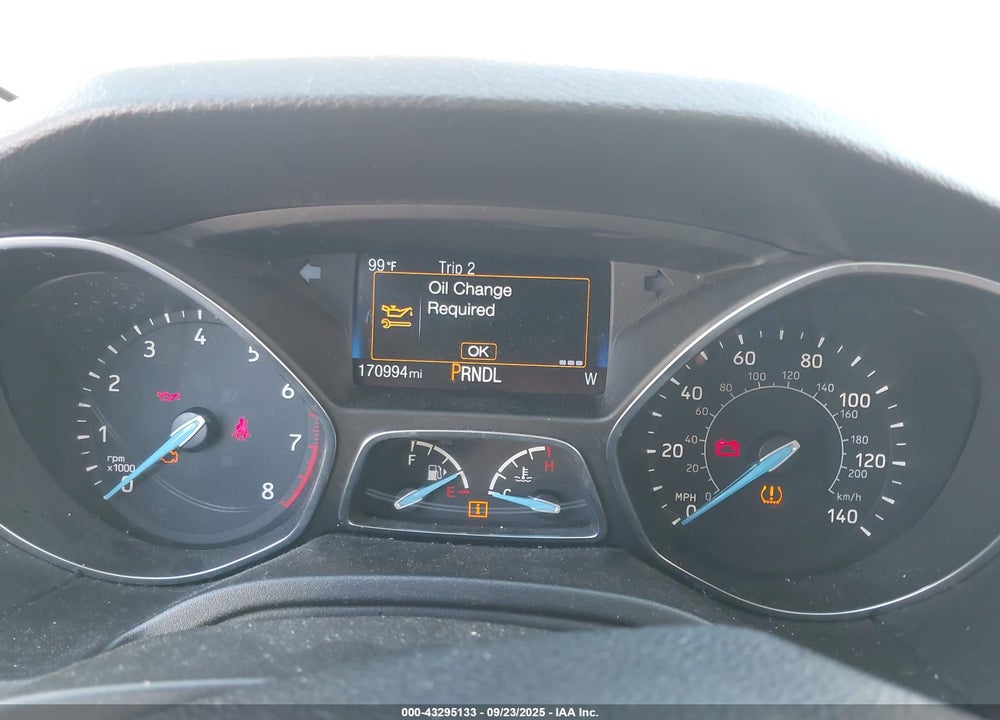 2017 FORD FOCUS VIN: 1FADP3F25HL230592