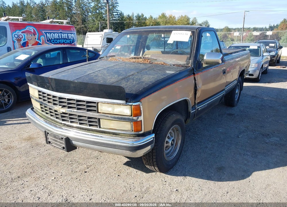 1990 CHEVROLET GMT-400 C2500 VIN: 1GCGC24K5LE122681