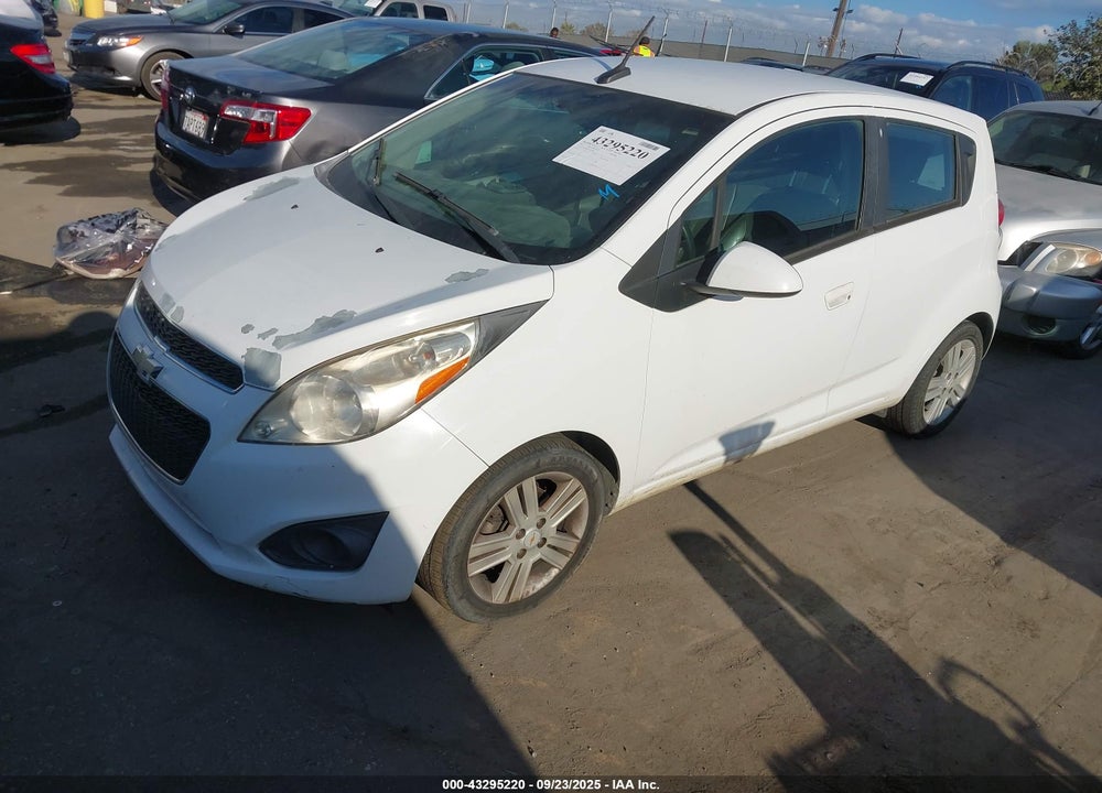 2013 CHEVROLET SPARK VIN: KL8CB6S97DC529934