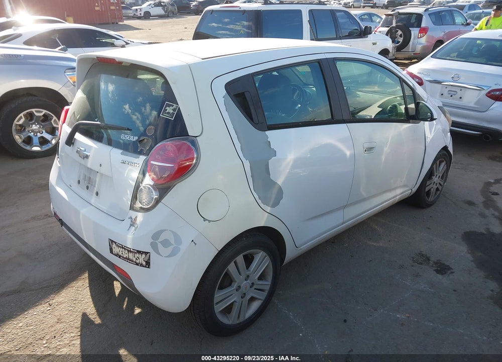 2013 CHEVROLET SPARK VIN: KL8CB6S97DC529934