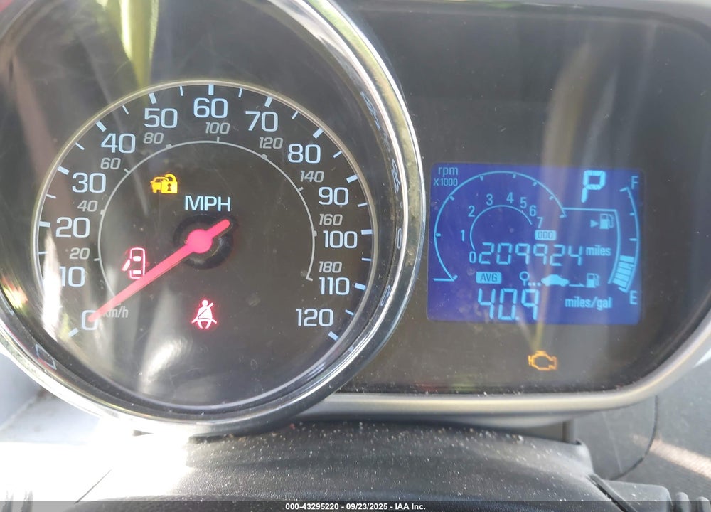2013 CHEVROLET SPARK VIN: KL8CB6S97DC529934