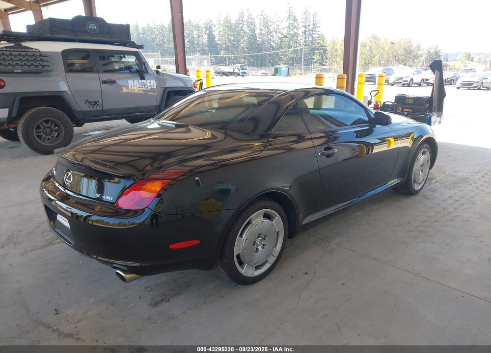 2002 LEXUS SC 430 VIN: JTHFN48Y920025218