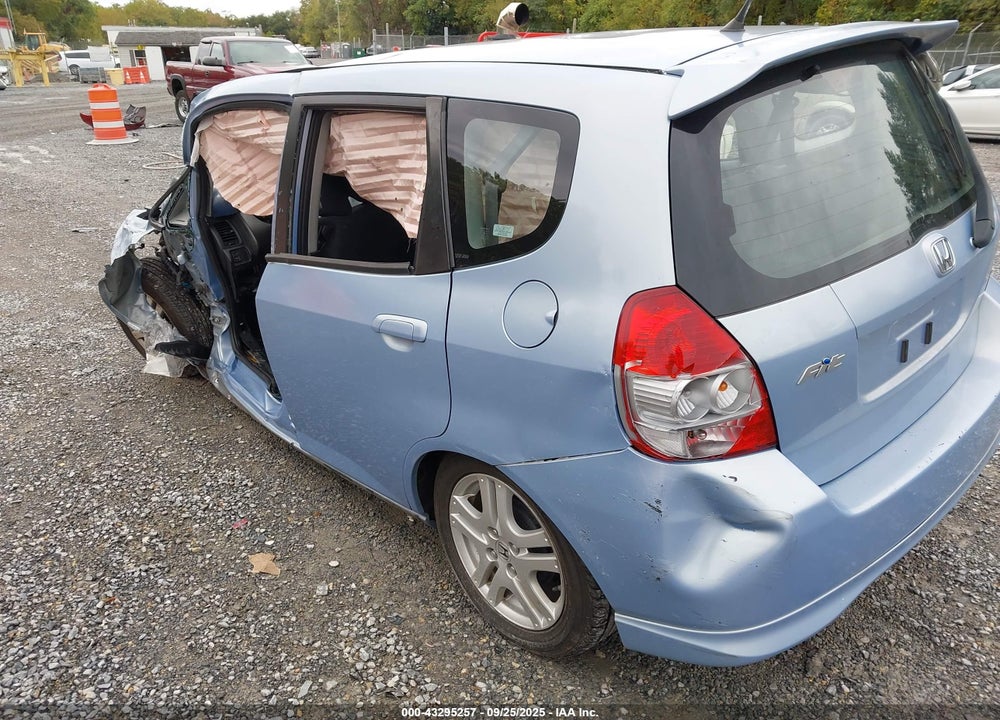 2008 HONDA FIT SPORT VIN: JHMGD38698S040699