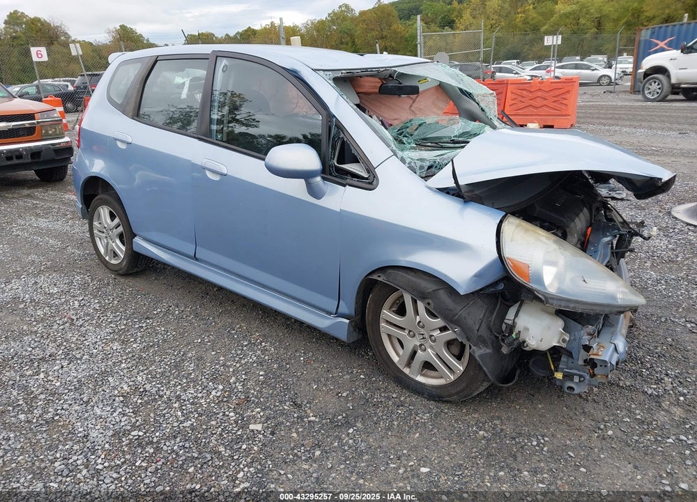 2008 HONDA FIT SPORT VIN: JHMGD38698S040699
