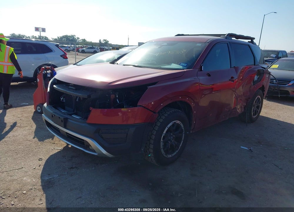 2024 NISSAN PATHFINDER ROCK CREEK 4WD VIN: 5N1DR3BD3RC280741