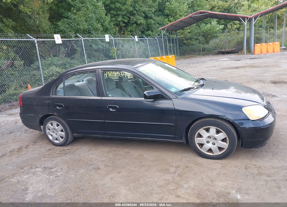 2002 HONDA CIVIC EX VIN: 2HGES26762H550674