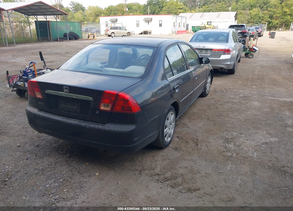 2002 HONDA CIVIC EX VIN: 2HGES26762H550674
