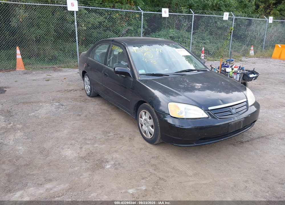 2002 HONDA CIVIC EX VIN: 2HGES26762H550674