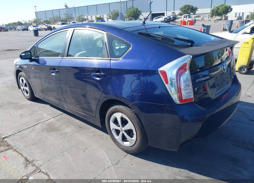 2013 TOYOTA PRIUS VIN: JTDKN3DUXD0348516