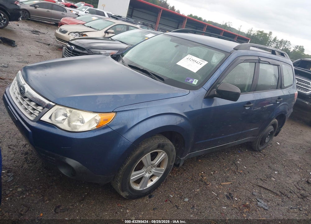 2011 SUBARU FORESTER 2.5X VIN: JF2SHABC8BH703012
