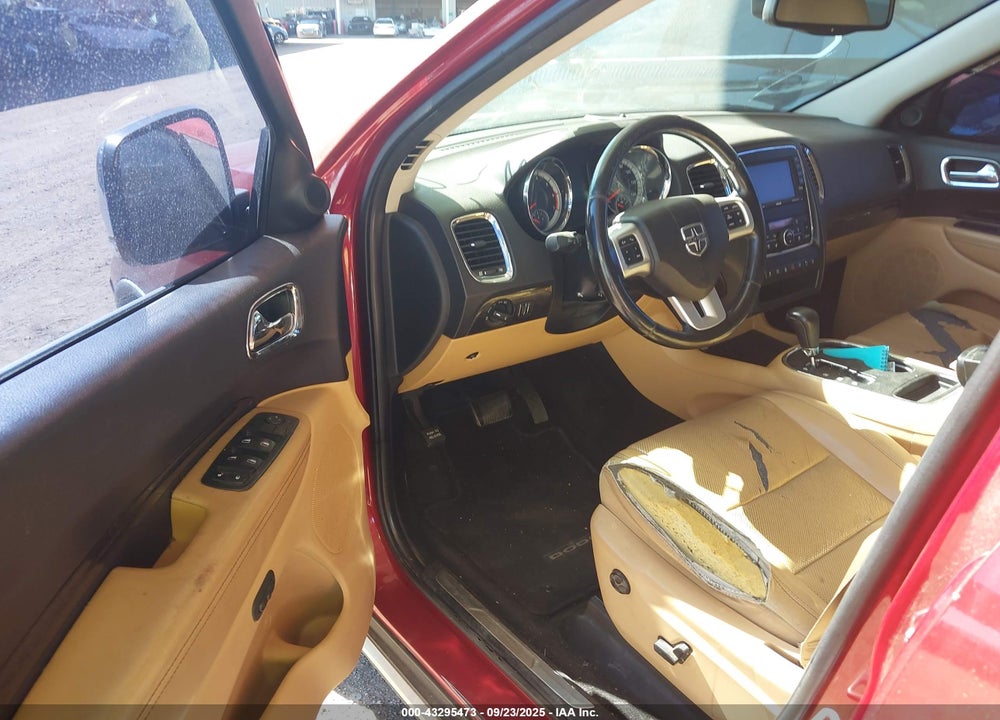 2011 DODGE DURANGO VIN: 1D4SD5GT4BC592503