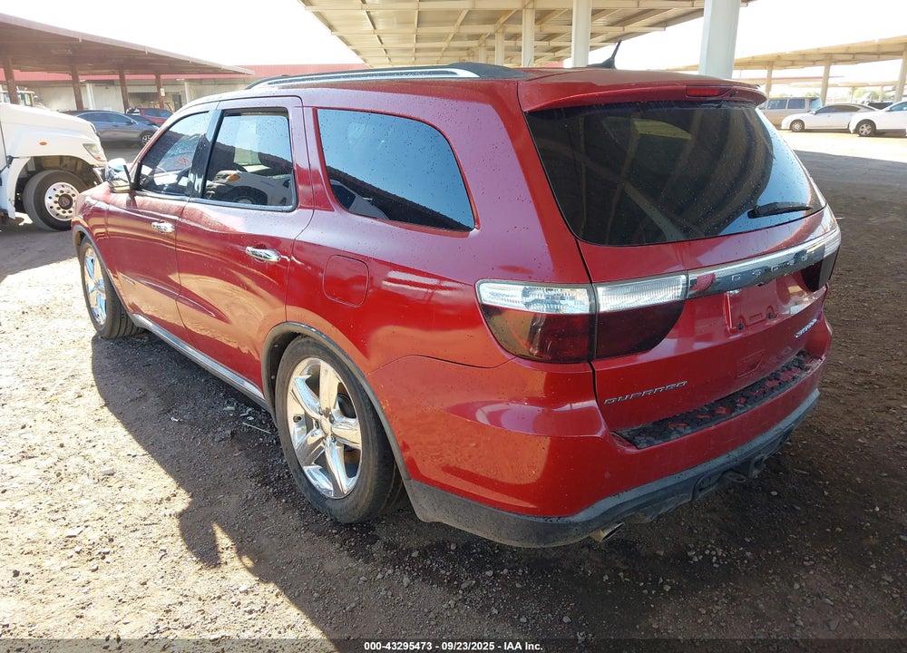 2011 DODGE DURANGO VIN: 1D4SD5GT4BC592503