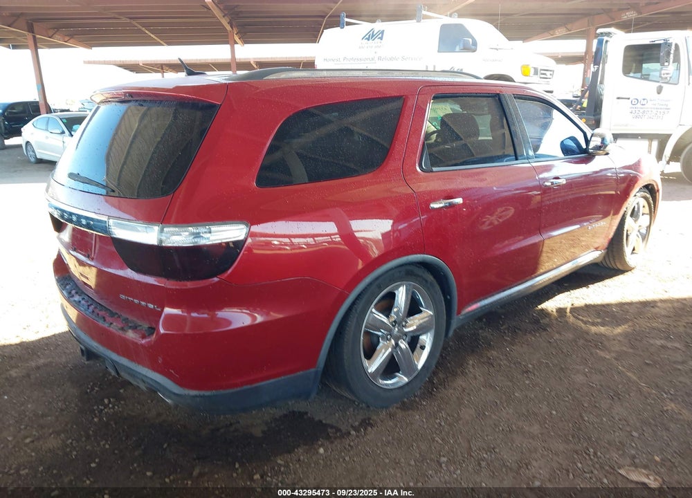 2011 DODGE DURANGO VIN: 1D4SD5GT4BC592503