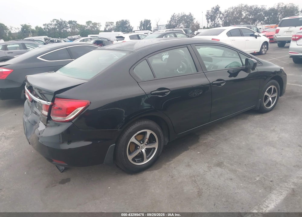 2015 HONDA CIVIC VIN: 19XFB2F7XFE244565