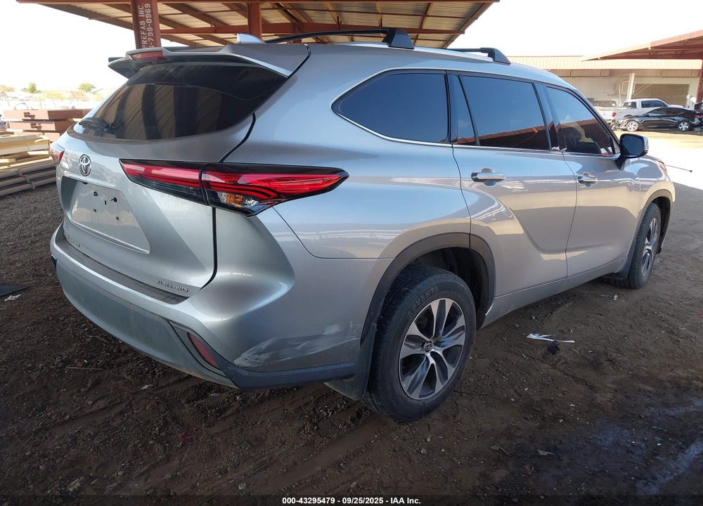 2020 TOYOTA HIGHLANDER XLE VIN: 5TDGZRBH5LS514651
