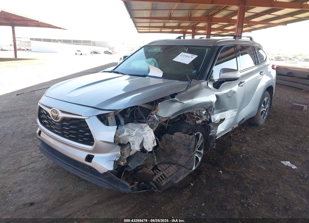2020 TOYOTA HIGHLANDER XLE VIN: 5TDGZRBH5LS514651