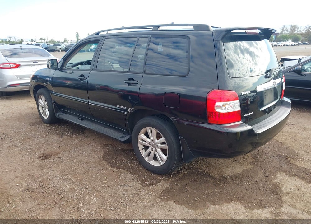 2006 TOYOTA HIGHLANDER HYBRID LIMITED V6 VIN: JTEEW21AX60021000