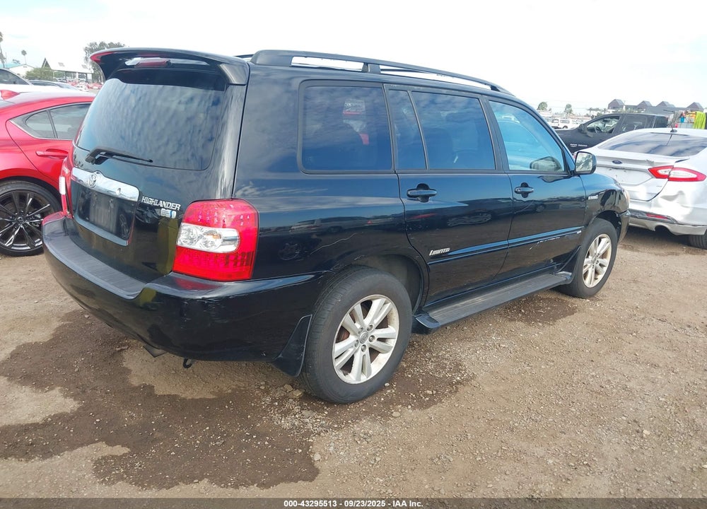 2006 TOYOTA HIGHLANDER HYBRID LIMITED V6 VIN: JTEEW21AX60021000
