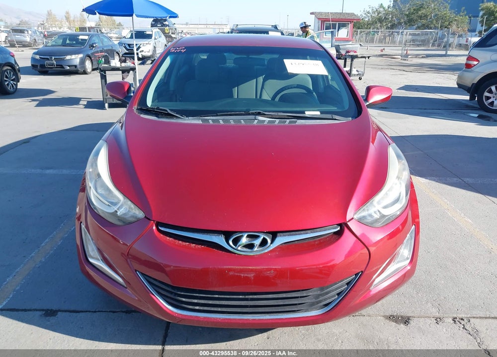 2014 HYUNDAI ELANTRA SE VIN: 5NPDH4AEXEH533785