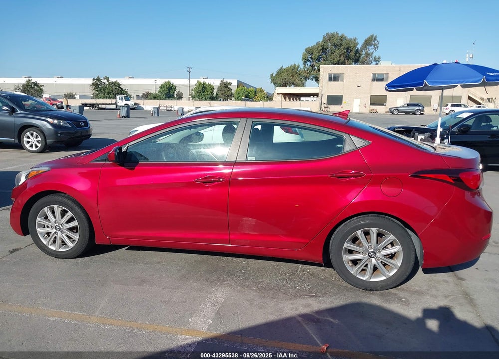 2014 HYUNDAI ELANTRA SE VIN: 5NPDH4AEXEH533785
