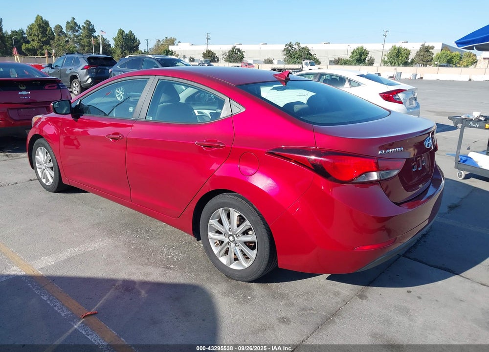 2014 HYUNDAI ELANTRA SE VIN: 5NPDH4AEXEH533785