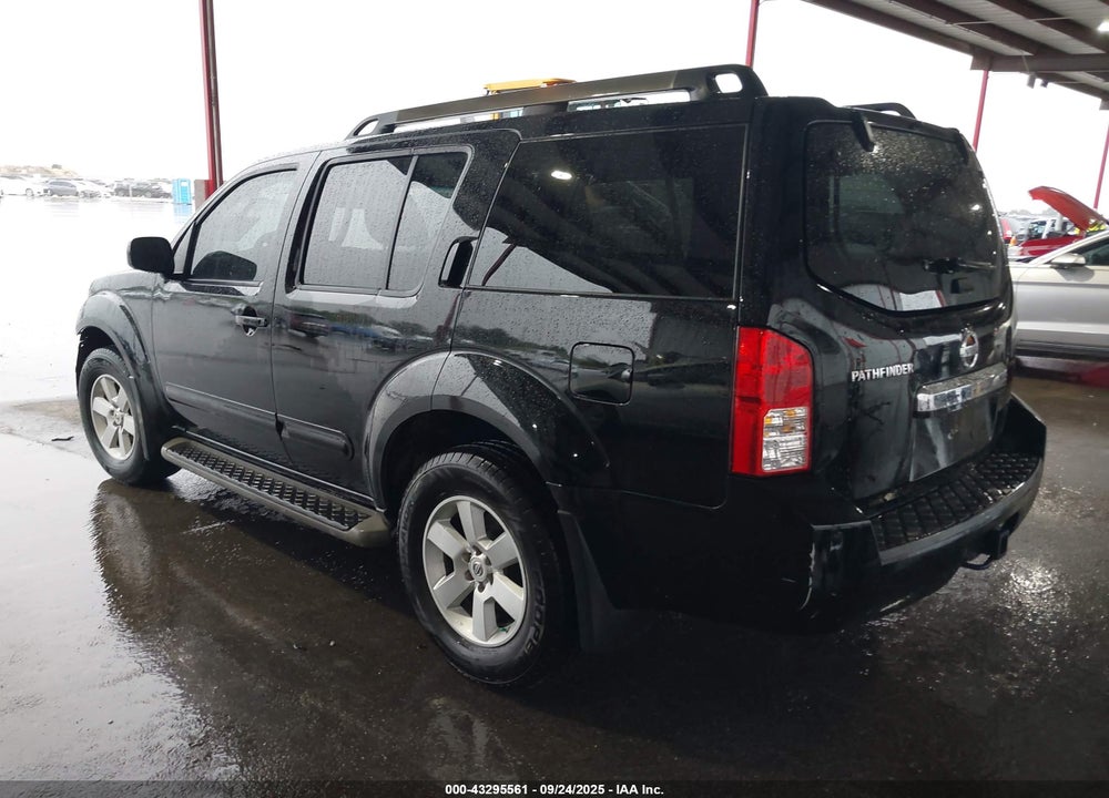 2012 NISSAN PATHFINDER SV VIN: 5N1AR1NN1CC625915