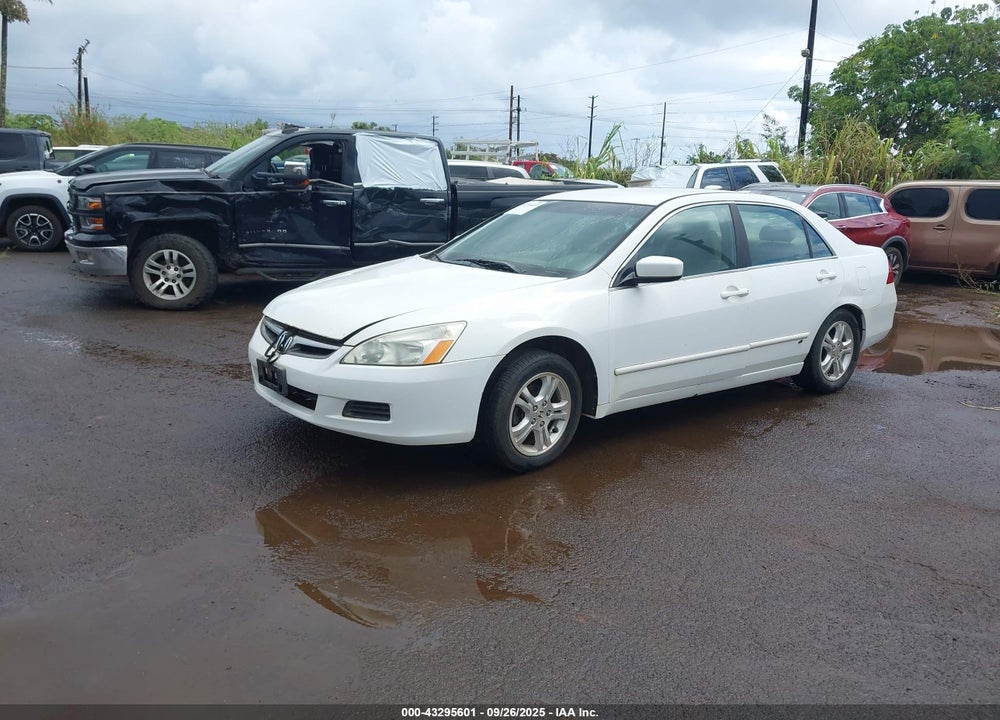 2007 HONDA ACCORD 2.4 SE VIN: 1HGCM56387A039635