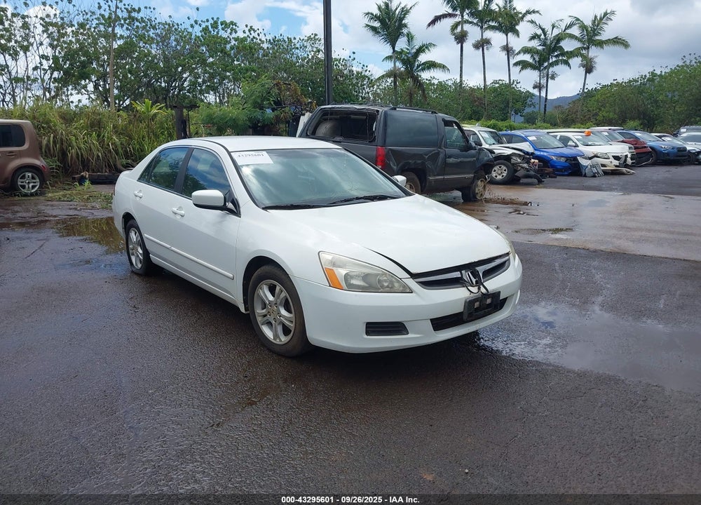 2007 HONDA ACCORD 2.4 SE VIN: 1HGCM56387A039635