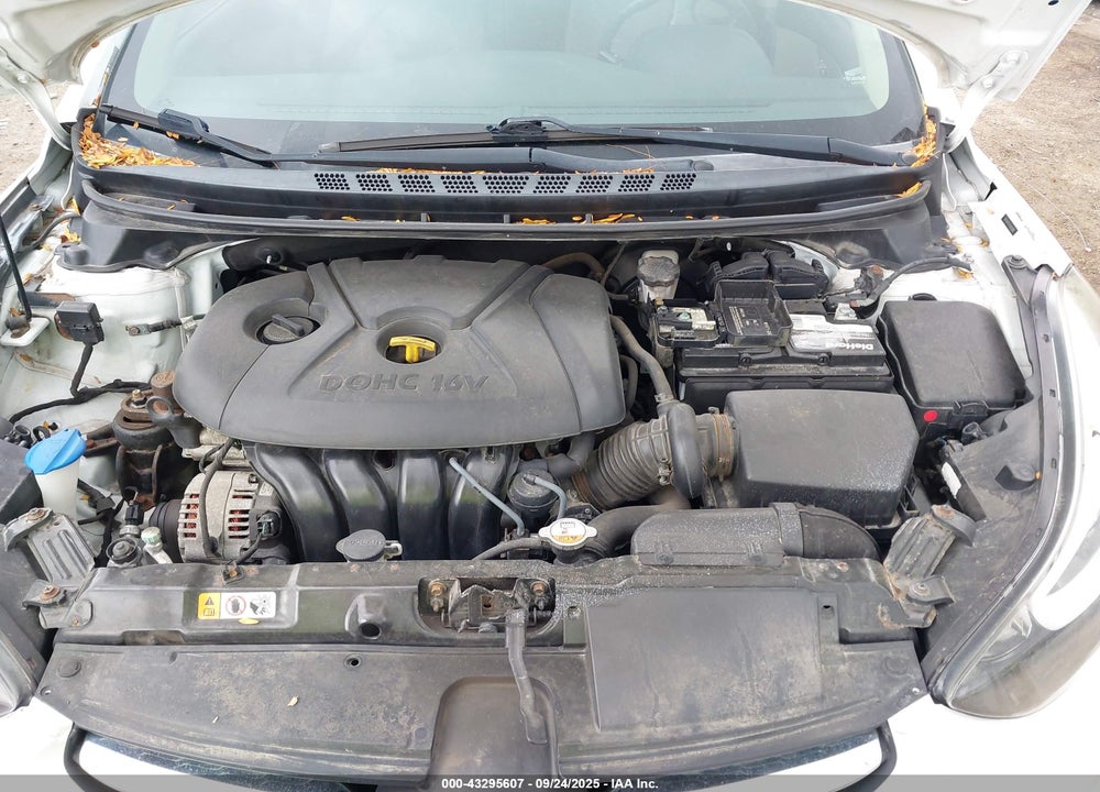 2015 HYUNDAI ELANTRA VIN: 5NPDH4AE4FH603685